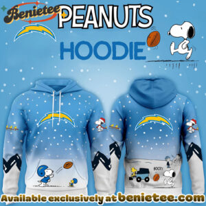All Team NFL Los Angeles Chargers x Peanuts Hoodie Christmas Limited Edition-3D Unisex Hoodie, Shirt, Sweatshirt