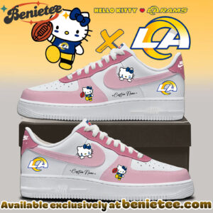 All Team NFL Los Angeles Rams x Hello Kitty Limited Air Force 1