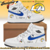 All Team NFL Los Angeles Rams x Hello Kitty Limited Air Jordan 1 - Ver 2