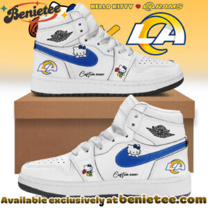 All Team NFL Los Angeles Rams x Hello Kitty Limited Air Jordan 1 - Ver 2