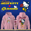 All Team NFL Los Angeles Rams x Hello Kitty Limited Hoodie - Ver 3
