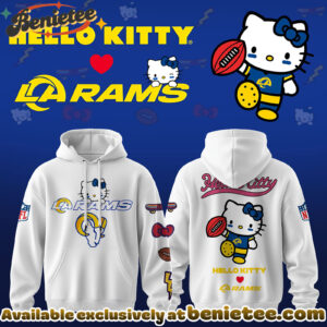 All Team NFL Los Angeles Rams x Hello Kitty Limited Hoodie
