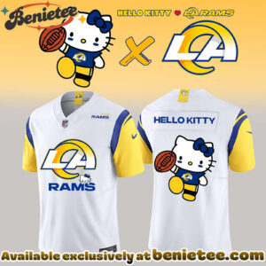 All Team NFL Los Angeles Rams x Hello Kitty Limited Jersey 1