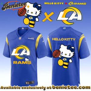 All Team NFL Los Angeles Rams x Hello Kitty Limited Jersey 1 - Ver 2