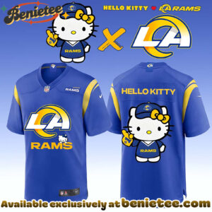 All Team NFL Los Angeles Rams x Hello Kitty Limited Jersey 2 - Ver 2