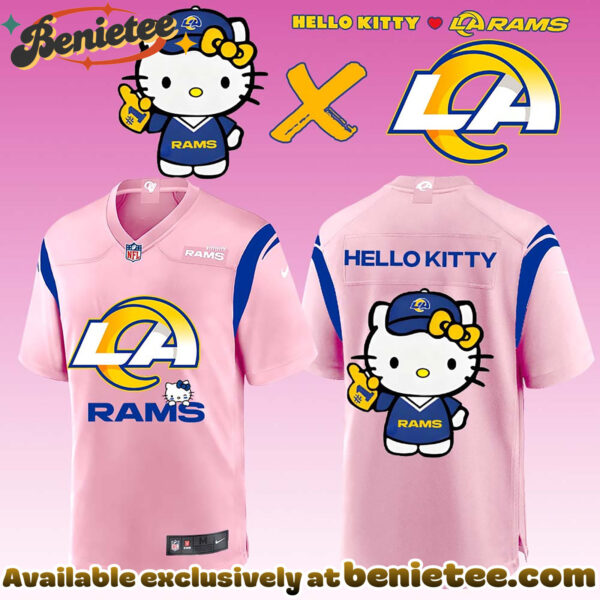 All Team NFL Los Angeles Rams x Hello Kitty Limited Jersey 2 - Ver 3