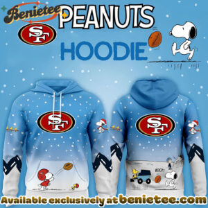 All Team NFL San Francisco 49ers x Peanuts Hoodie Christmas Limited Edition-3D Unisex Hoodie, Shirt, Sweatshirt