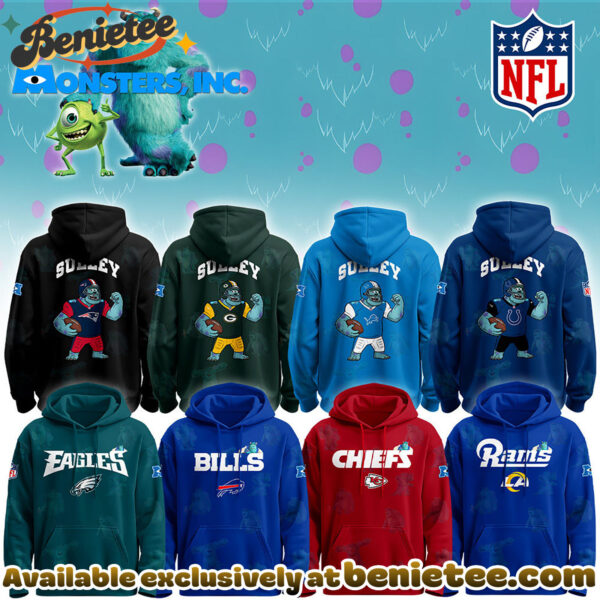 All Team NFL x Monsters, Inc Limited Edition Hoodie Cutest Drop of the Year Hoodie, Tshirt, Sweatshirt