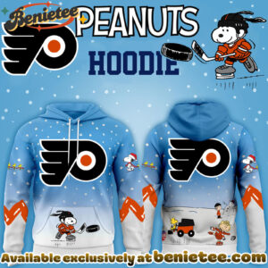 All Team NHL Philadelphia Flyers x Peanuts Hoodie Christmas Limited Edition-3D Unisex Hoodie, Shirt, Sweatshirt