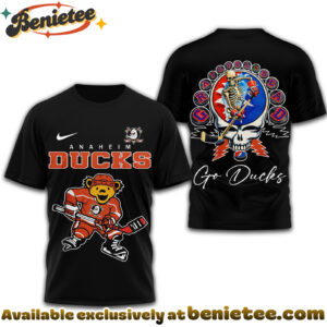 Anaheim Ducks Premium NHL Deadhead 3D Shirt