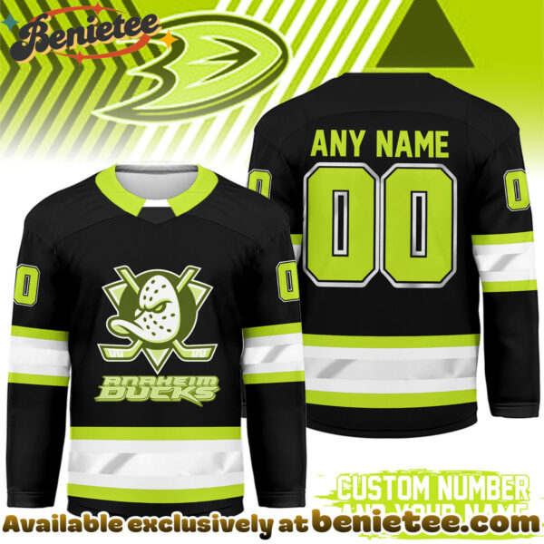 Anaheim Ducks Premium NHL Hi-Vis Hockey Spirit Custom Name and Number Jersey