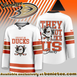 Anaheim Ducks Premium NHL They Not Like Us Hockey Jersey