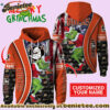 Anaheim Ducks x The Grinch Christmas Hockey Hoodie Limited Edition-3D Unisex Hoodie