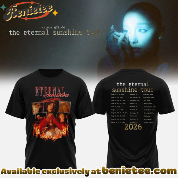 Ariana Grande - The Eternal Sunshine Tour 2026 Collection Hoodie, Sweatshirt, Tshirt - Ver 7