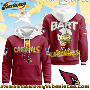 Arizona Cardinals Premium NFL Bart Simpson Hoodie, Sweatshirt, Tshirt