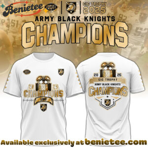 Army Black Knights Special CIC trophy Champions 2025 Tshirt, Sweatshirt, Hoodie