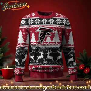 Atlanta Falcons 2025 Christmas New Ugly Sweatshirt, All Team NFL