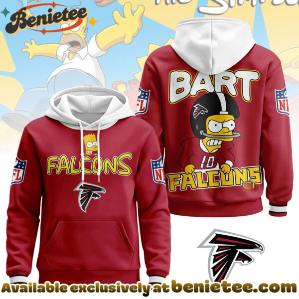 Atlanta Falcons Premium NFL Bart Simpson Hoodie, Sweatshirt, Tshirt