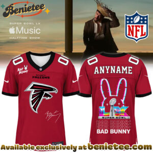 Atlanta Falcons x Bad Bunny Super Bowl Football Jersey Limited Edition