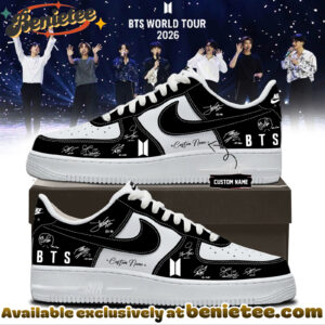 BTS Comeback World Tour 2026 Limited Edition Signature Air Force 1 - Ver 6