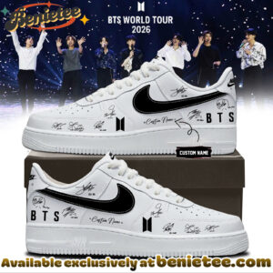BTS Comeback World Tour 2026 Limited Edition Signature Air Force 1 - Ver 5