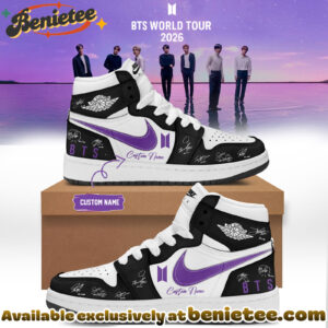 BTS Comeback World Tour 2026 Limited Edition Signature Air Jordan 1