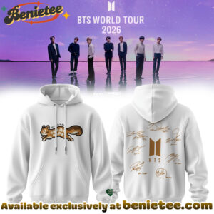 BTS Comeback World Tour 2026 Limited Edition Signature Hoodie, T-shirt, Sweatshirt