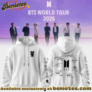 BTS Comeback World Tour 2026 Limited Edition Signature Sweatshirt - Ver 7