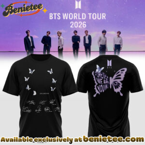 BTS Comeback World Tour 2026 Limited Edition Signature Tshirt, Hoodie, Sweatshirt - Ver 2