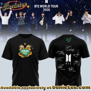 BTS Comeback World Tour 2026 Limited Edition Signature Tshirt, Hoodie, Sweatshirt - Ver 11