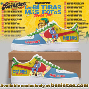 Bad Bunny - Debi Tirar Mas Fotos World Tour Air Force 1