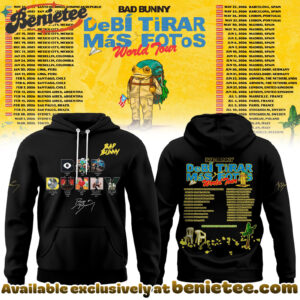 Bad Bunny - Debi Tirar Mas Fotos World Tour Hoodie, Sweatshirt, Tshirt - Ver 6