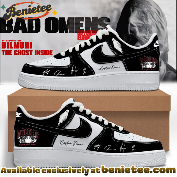 Bad Omens Do You Feel Love Tour Air Force 1