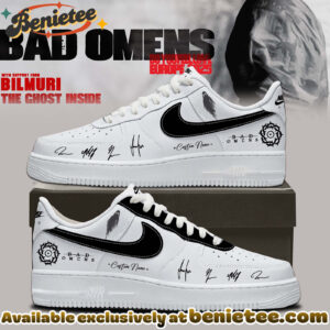 Bad Omens Do You Feel Love Tour Air Force 1 - Ver 4