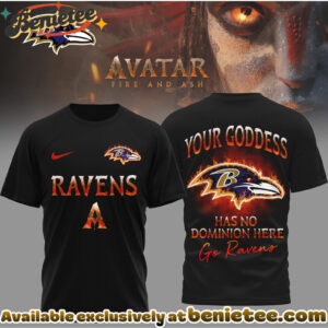 Baltimore Ravens Premium NFL Avatar Fan 3D Shirt