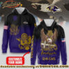 Baltimore Ravens Premium NFL God Bless America Zip Hoodie, T-shirt, Sweatshirt - Ver 2