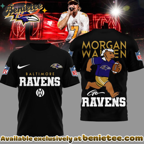 Baltimore Ravens Premium NFL Morgan Wallen Fan 3D Shirt, Hoodie, Sweatshirt