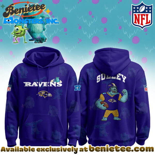 Baltimore Ravens x Monsters, Inc Limited Edition Hoodie Cutest Drop of the Year Hoodie, Tshirt, Sweatshirt