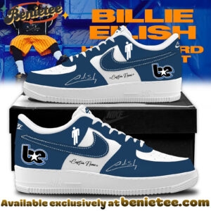 Billie Eilish Hit Me Hard and Soft The Tour Air Force 1 Sneaker Shoes - Ver 5