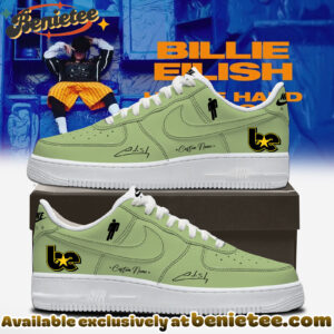 Billie Eilish Hit Me Hard and Soft The Tour Air Force 1 Sneaker Shoes - Ver 7