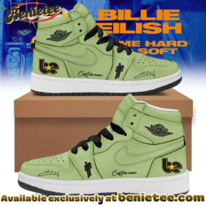Billie Eilish Hit Me Hard and Soft The Tour Air Jordan 1 Sneaker Shoes - Ver 12