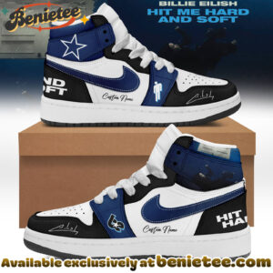 Billie Eilish Hit Me Hard and Soft The Tour Air Jordan 1 Sneaker Shoes - Ver 9