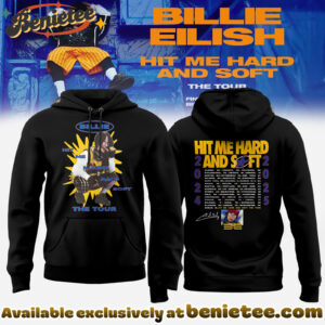 Billie Eilish Hit Me Hard and Soft The Tour Hoodie