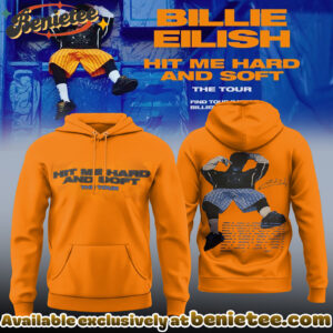 Billie Eilish Hit Me Hard and Soft The Tour Hoodie - Ver 3
