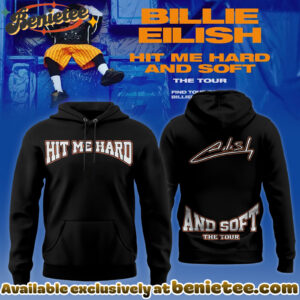 Billie Eilish Hit Me Hard and Soft The Tour Hoodie - Ver 7