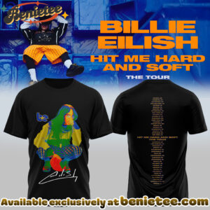 Billie Eilish Hit Me Hard and Soft The Tour Shirt, Hoodie, Sweatshirt - Ver 10