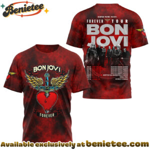 Bon Jovi Forever Tour 2025-2026 Tshirt - Ver 2