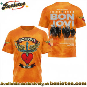 Bon Jovi Forever Tour 2025-2026 Tshirt - Ver 3