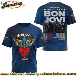 Bon Jovi Forever Tour 2025-2026 Tshirt - Ver 4