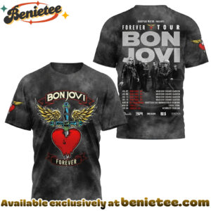 Bon Jovi Forever Tour 2025-2026 Tshirt - Ver 7